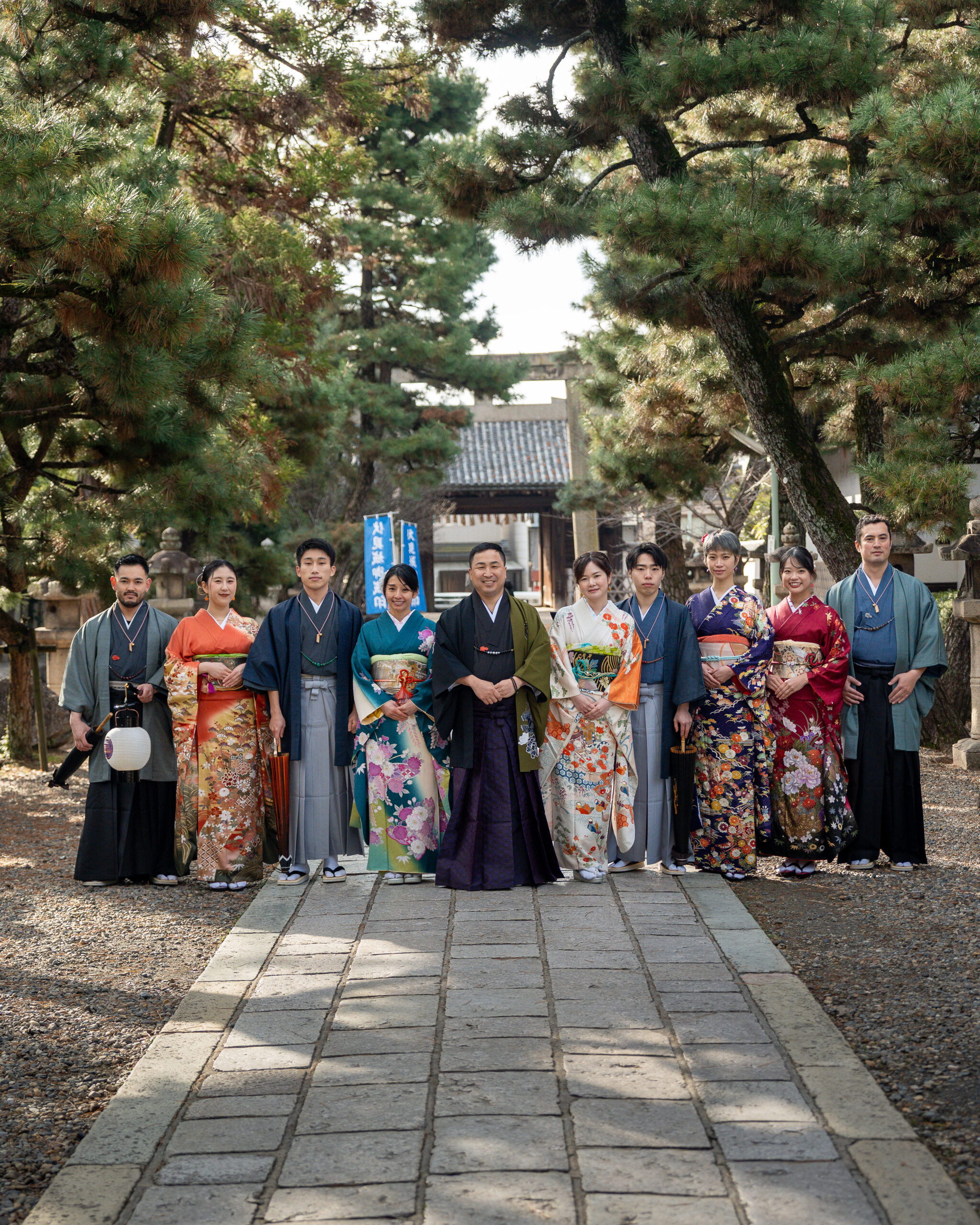 Okeya kyujiro staff photo in Kyoto